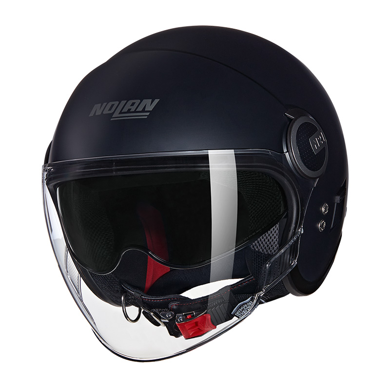 Nolan N21 Visor 06 Classico Helm schwarz matt