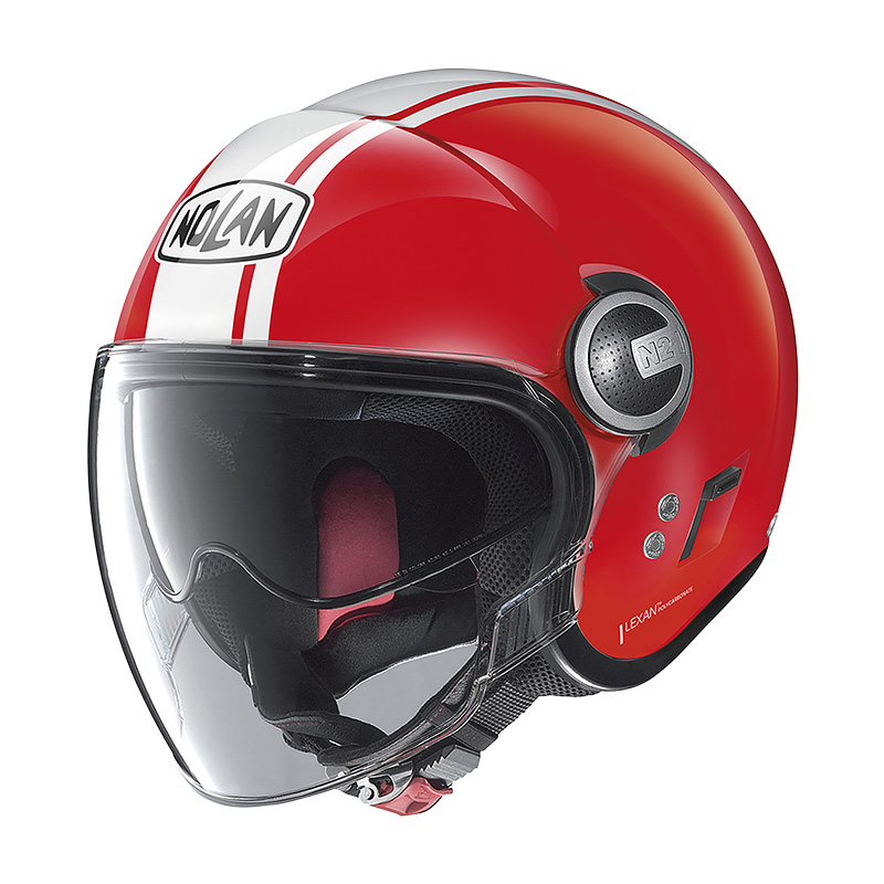 Casco Nolan N21 Visor 06 Dolce Vita rosso