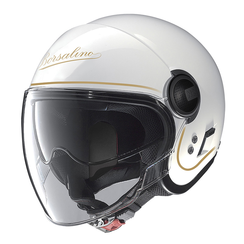 Nolan N21 Visor 06 Borsalino Helmet White