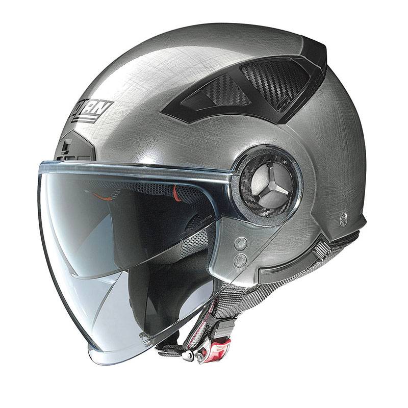 Nolan N33 Evo Classic Scratched Chrome N3V000103006 Jet Helmets | MotoStorm
