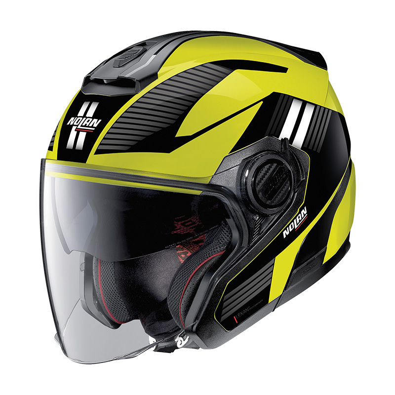 Casco Nolan N40.5 06 Crosswalk N-Com giallo