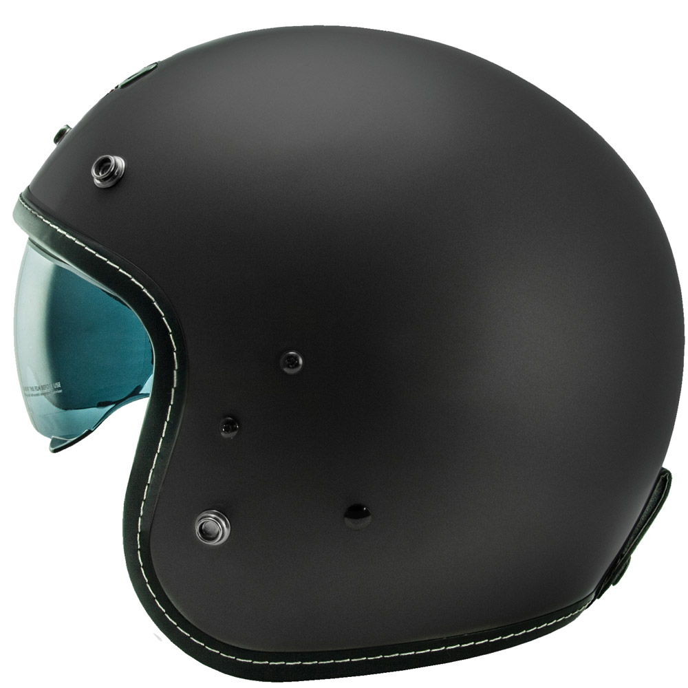 Casco NOS NS 1F nero opaco