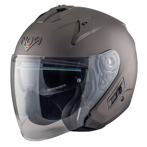 Casco NOS NS 2 Jet titanio opaco