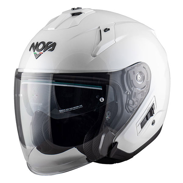 Casco NOS NS 2 Jet bianco