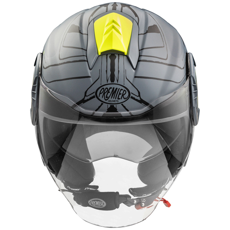 Casco Jet Moto Premier Cool Evo NT Y 8 BM Visiera Lunga Protezione UV  Bluetooth Smart Ready Premier COOL EVO NT Y 8 BM - Catania