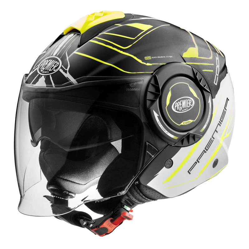 Casco Premier Cool Evo NT Y 8 BM giallo