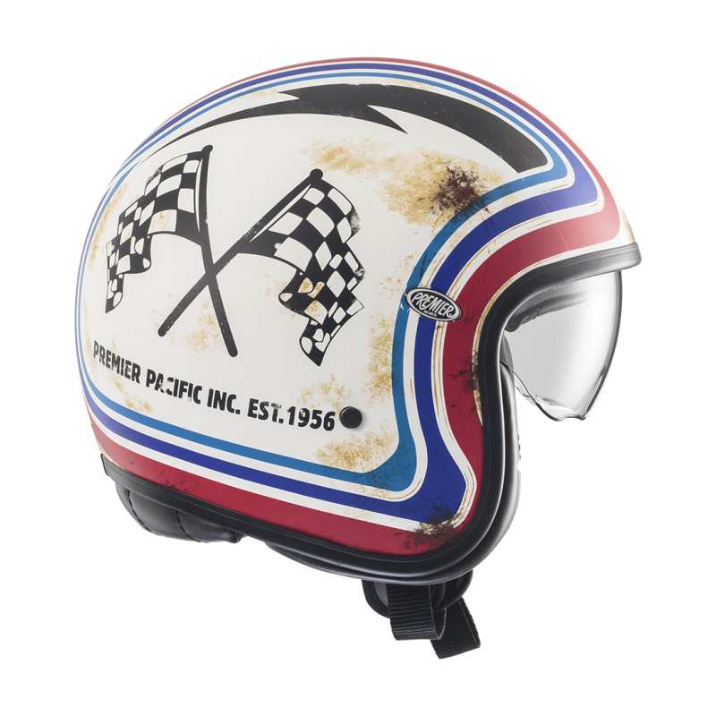 Casque Premier Vintage BTR 12 BM 22.06 Casques Jet APJETVI6FIBB120