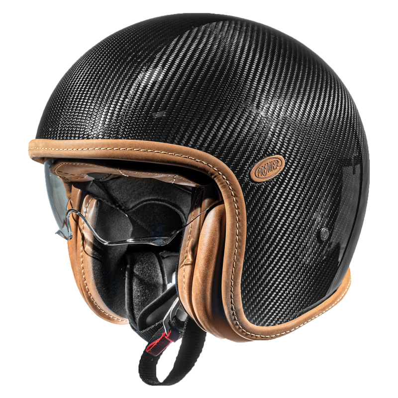Casco Premier Vintage Evo Platinum Edition Carbon APJETVIECARPEC00 Cascos Jet MotoStorm