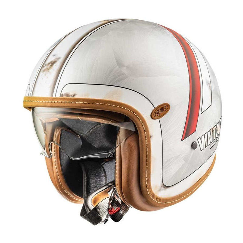 Casque Vintage Nt Old Style Silver Bm - Premier