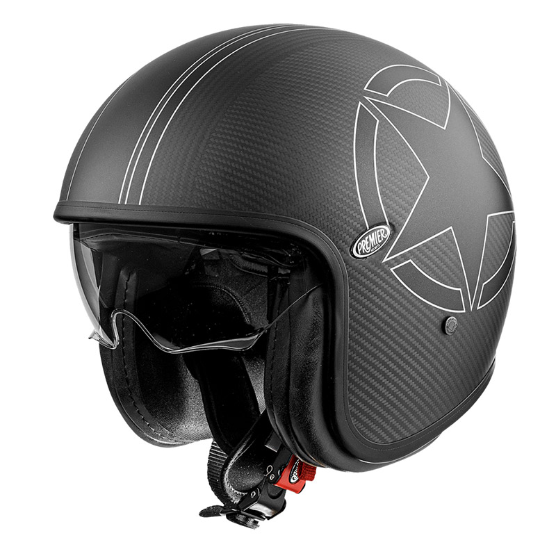 Premier helmets Casque Jet Vintage NX Noir