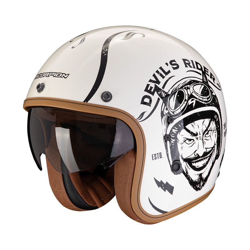 Casco Scorpion Belfast Evo Romeo cream