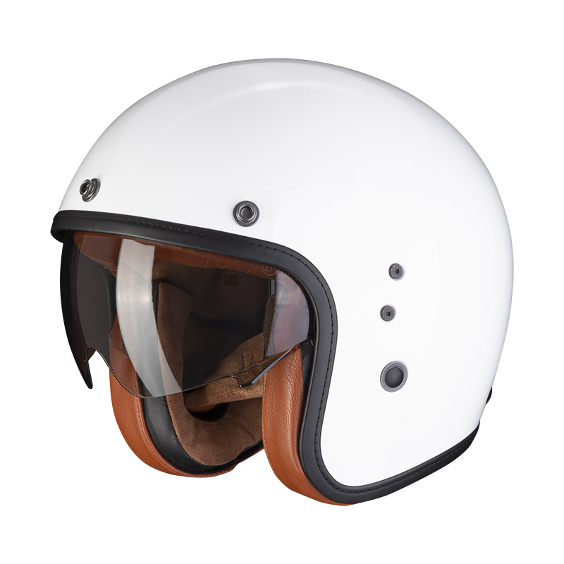 Casco Scorpion Belfast Evo Luxe bianco