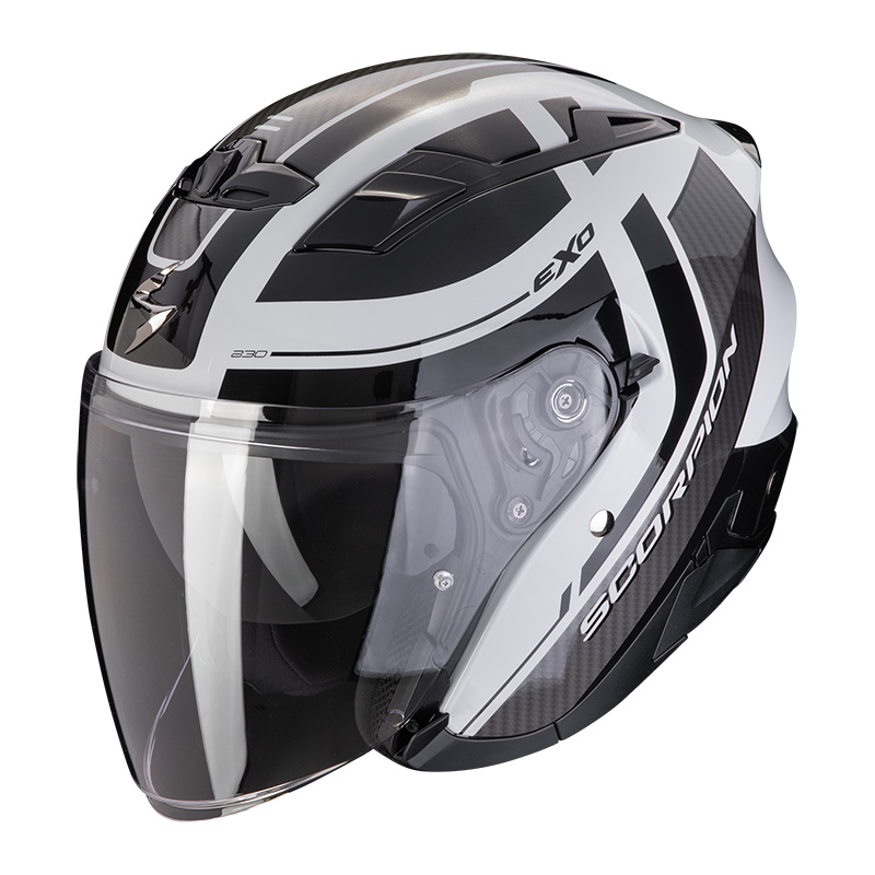 Scorpion Exo 230 Pul Helm grau rot