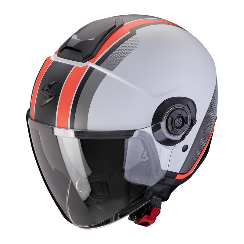 Casco Scorpion Exo City 2 Vel grigio rosso