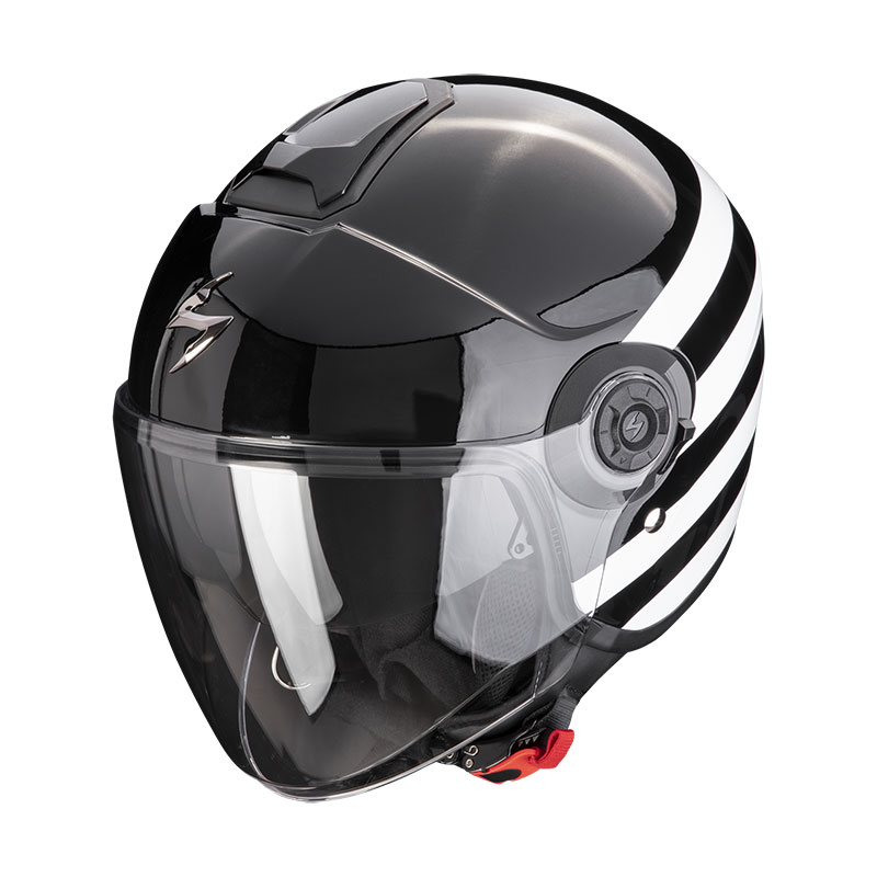 Casco Scorpion Exo City 2 Bee nero bianco