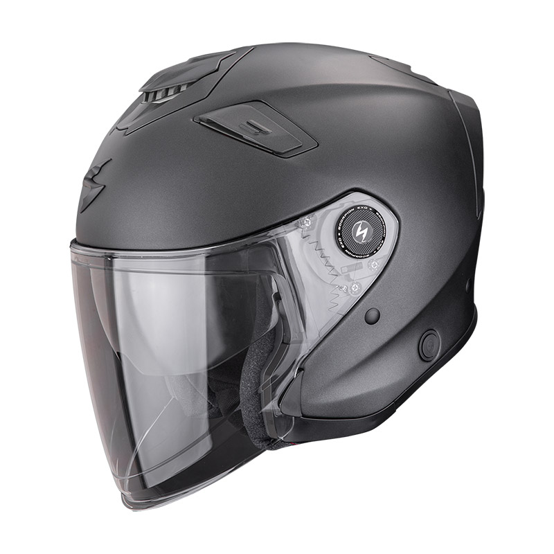 Scorpion Exo-gt Jet Helmet Black Matt