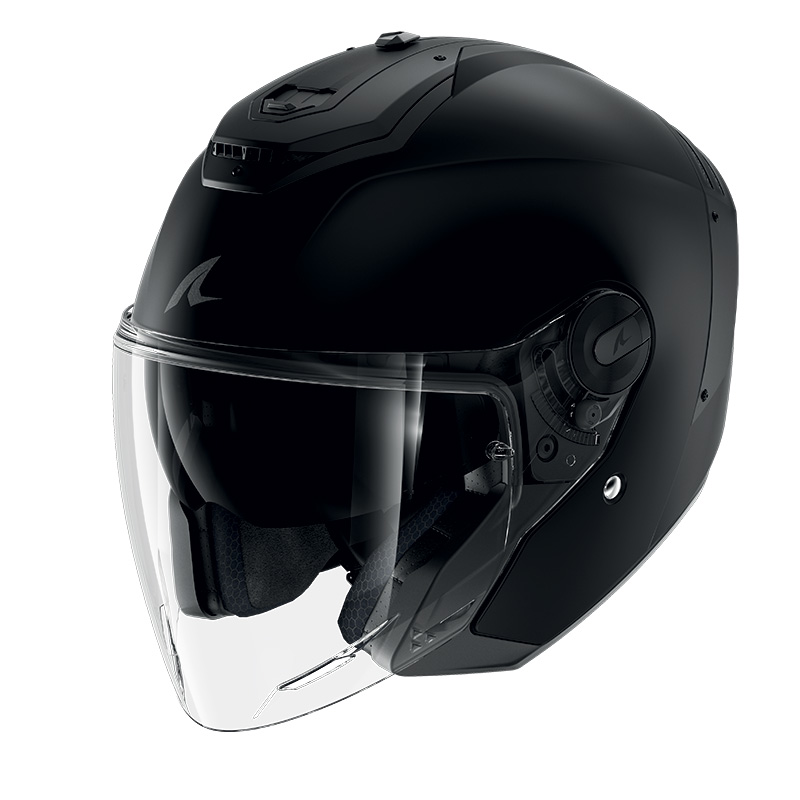 Casco Shark Rs Jet Blank Mat nero