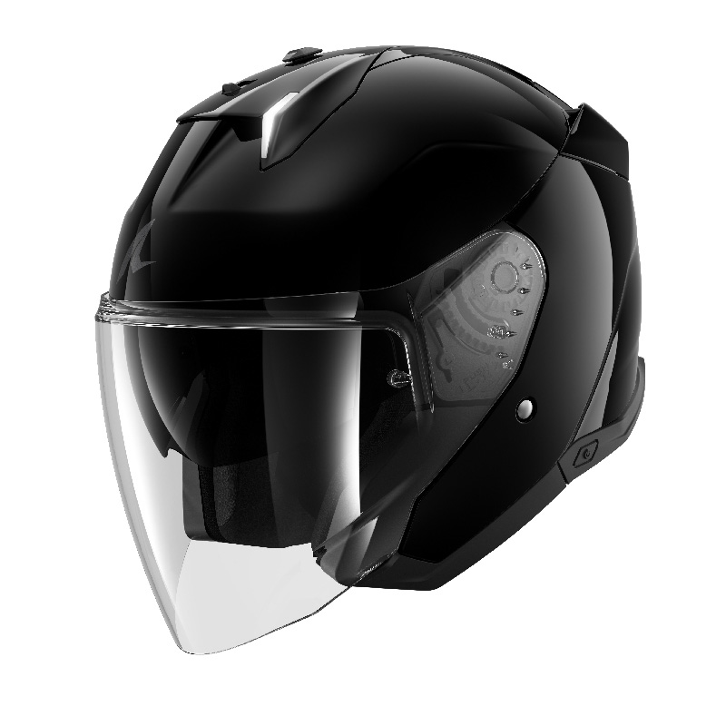 Shark Skwal i3 Jet Blank Helm schwarz