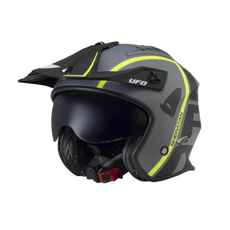 Ufo Sheratan Helmet Black Matt HE131K Offroad Helmets | MotoStorm