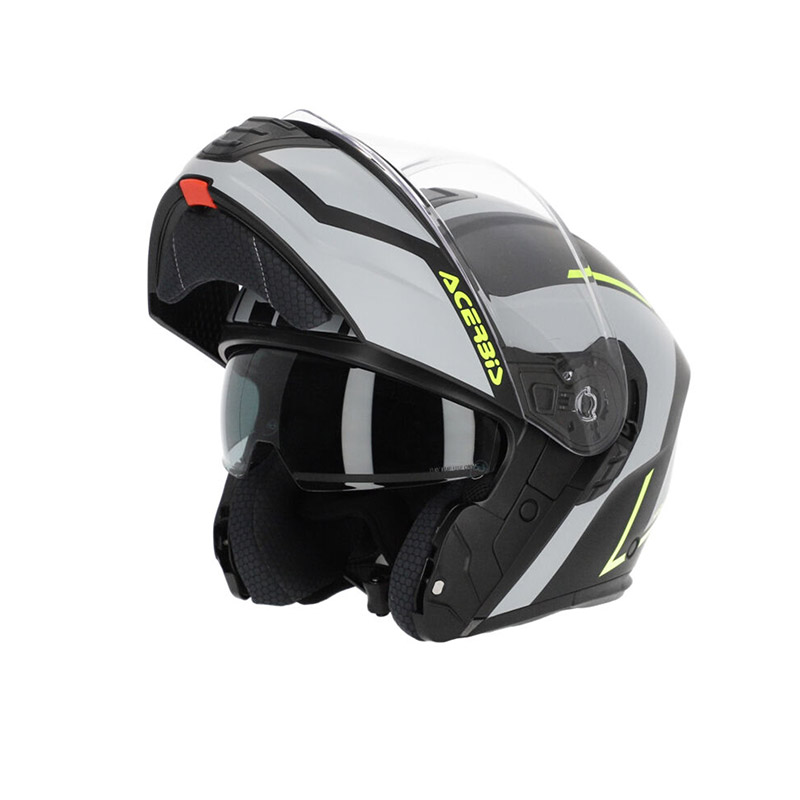 Casco Modulare Acerbis TDC 2206 grigio giallo