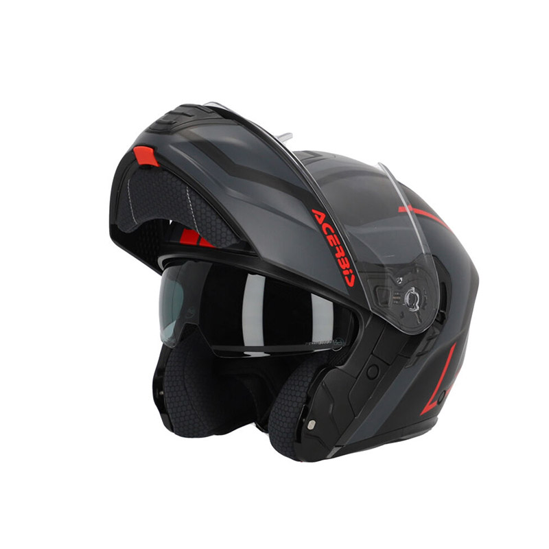 Casco Modulare Acerbis TDC 2206 grigio nero