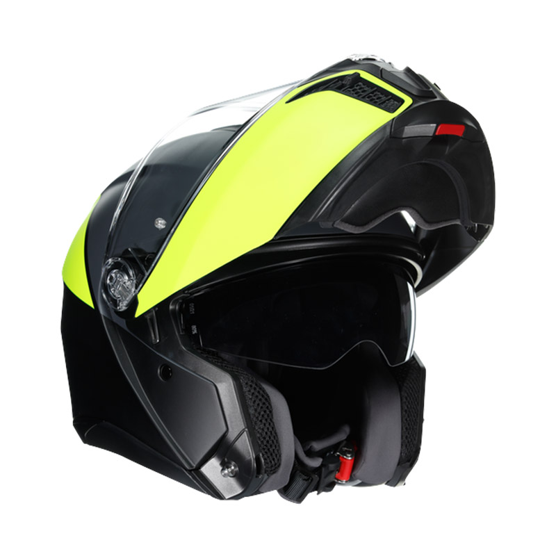 Casco AGV Tourmodular Balance giallo