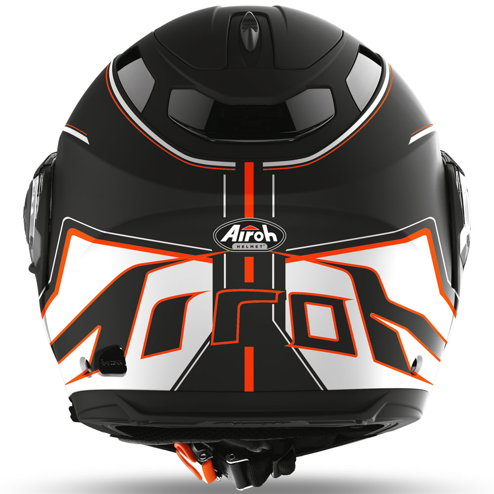 Airoh Phantom S Beat Modular Helmet Orange Matt PHSB32 Modular Helmets |  MotoStorm