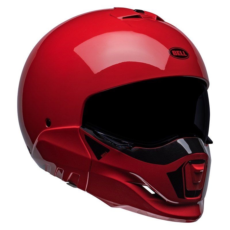 Casco Bell Broozer Ece6 Duplet rosso