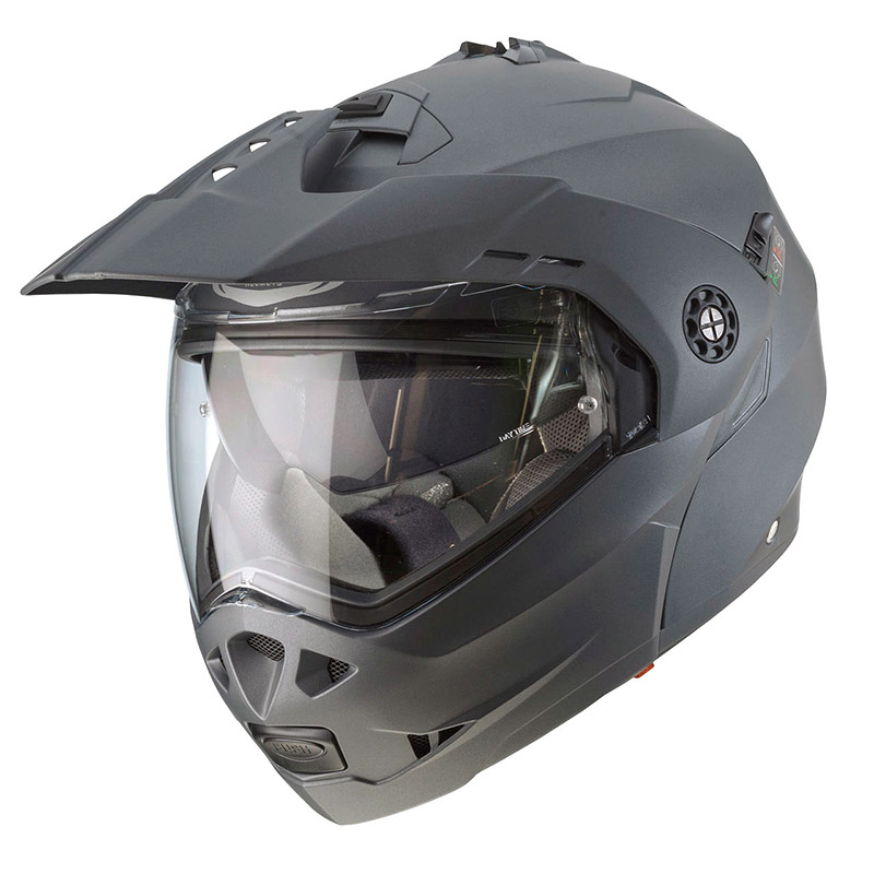 Caberg Tourmax Modular Helmet Matt Gun 