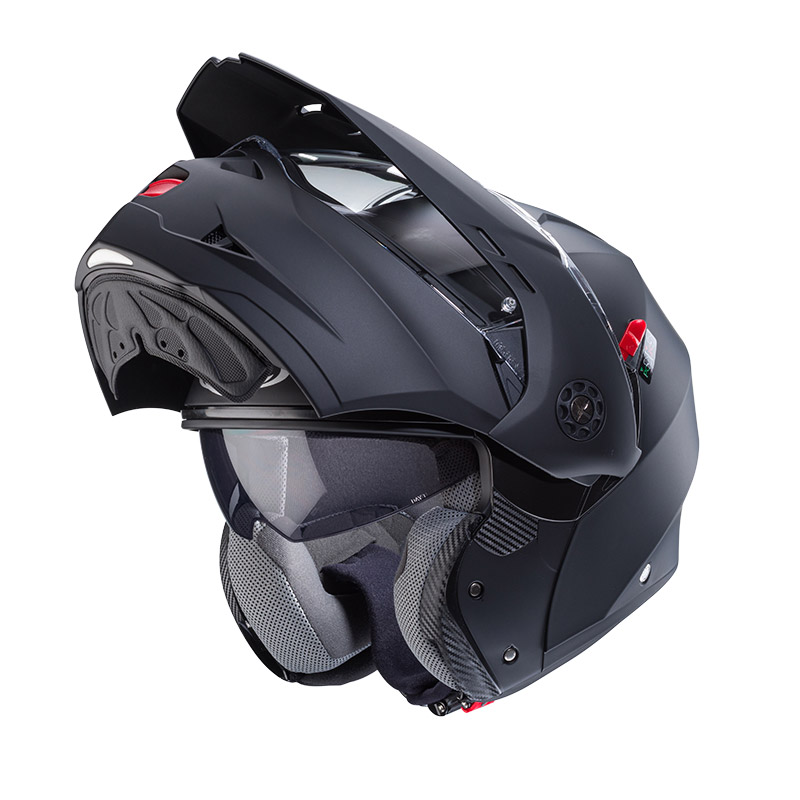 Tourmax X Modular Helmet Black Modular Helmets | MotoStorm
