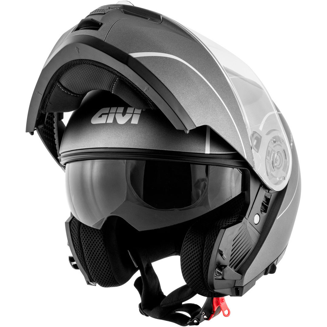 Titan Mate Talla 54//XS GIVI HX21BG76854 Hps Hx21 Casco Modular Challenger