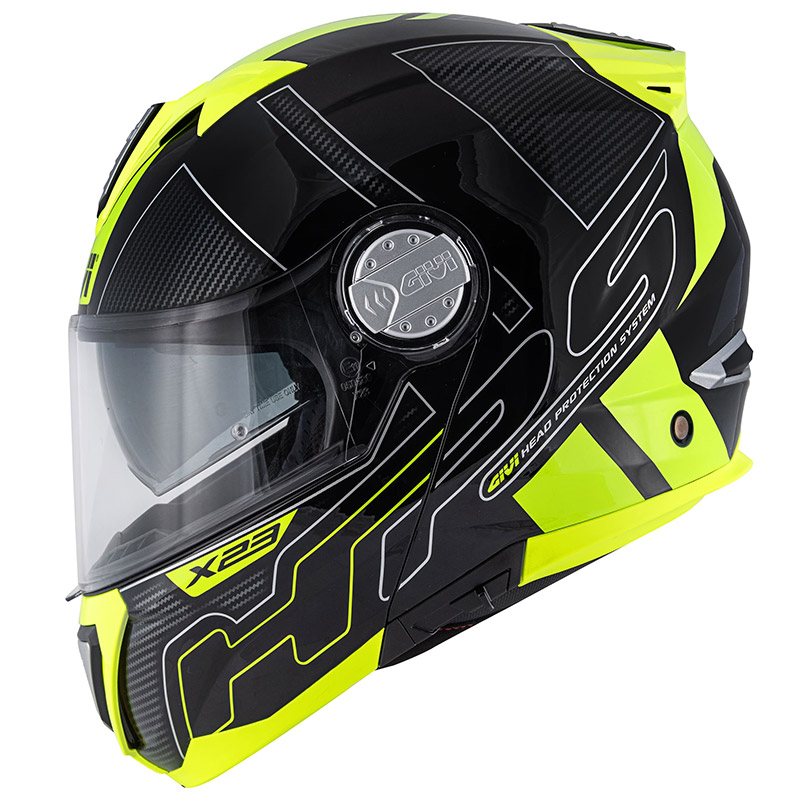 Casco modular Givi X23 Sydney Protect amarillo HX23FPCBY Cascos Modulares |  MotoStorm