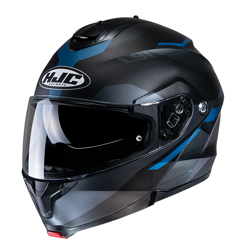 Casco modulare HJC C91 Karan blu nero