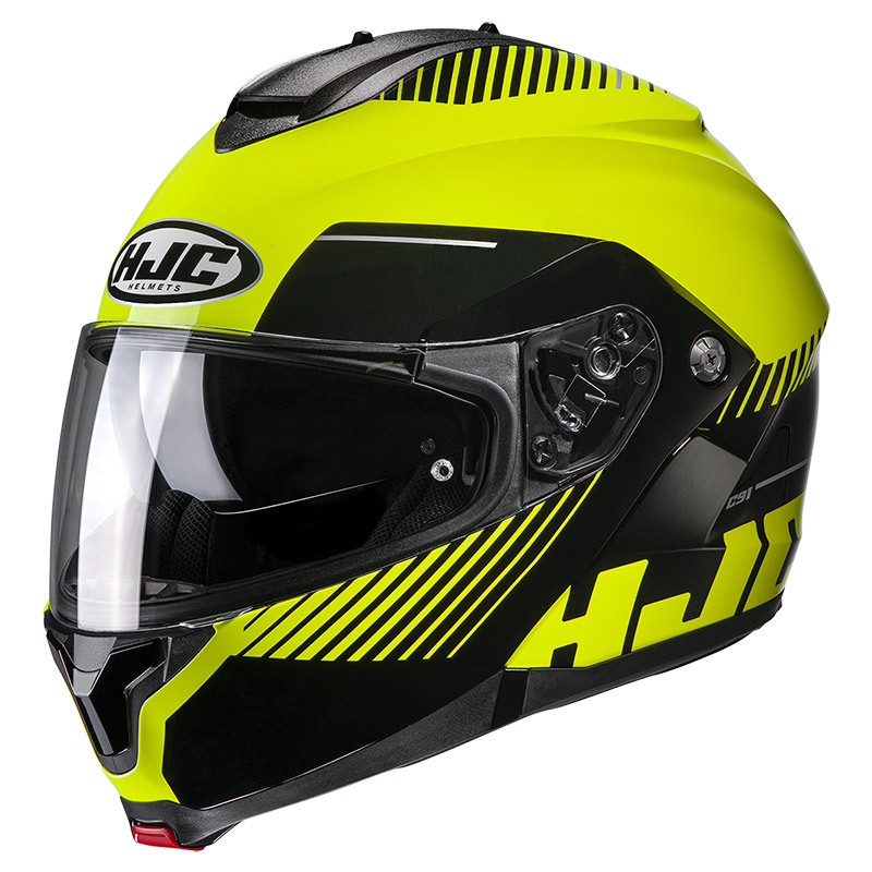 Casco modulare HJC C91 Prod giallo nero