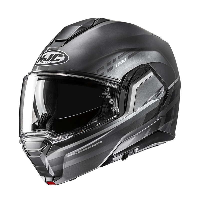 HJC i100 Sysma モジュラー ヘルメット グレー マット