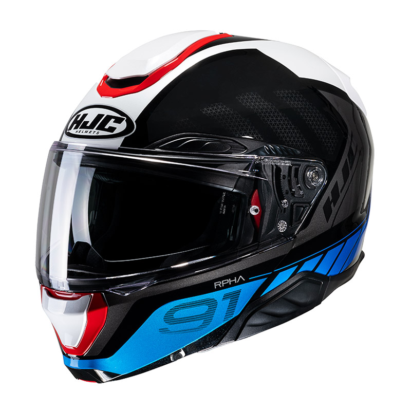 HJC RPHA 91 Rafino ヘルメット ブルー レッド