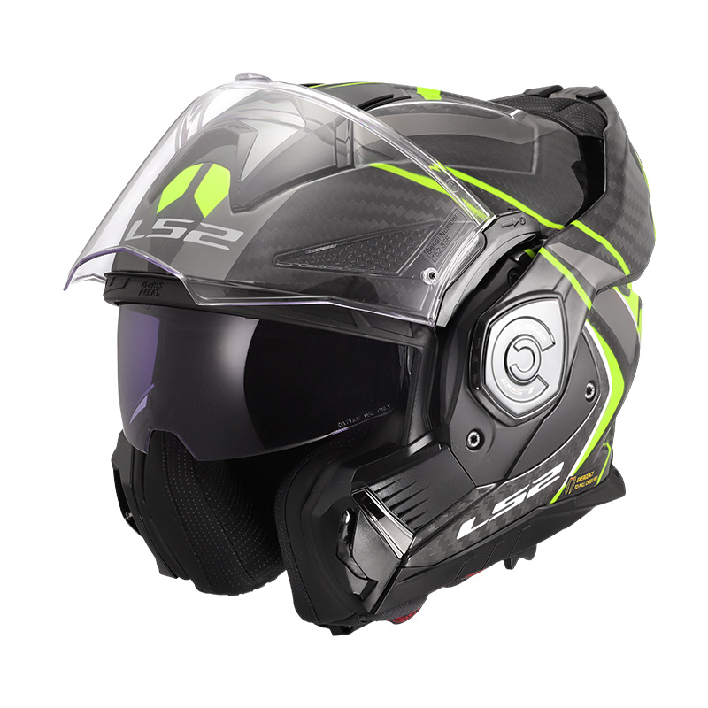 LS2 FF901 Advant X Carbon Future 2 Helm gelb
