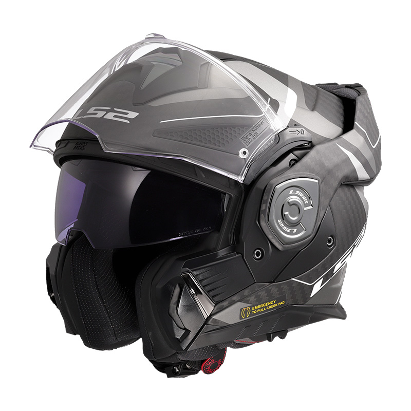 LS2 FF901 Advant X Carbon Horizon Helm matt