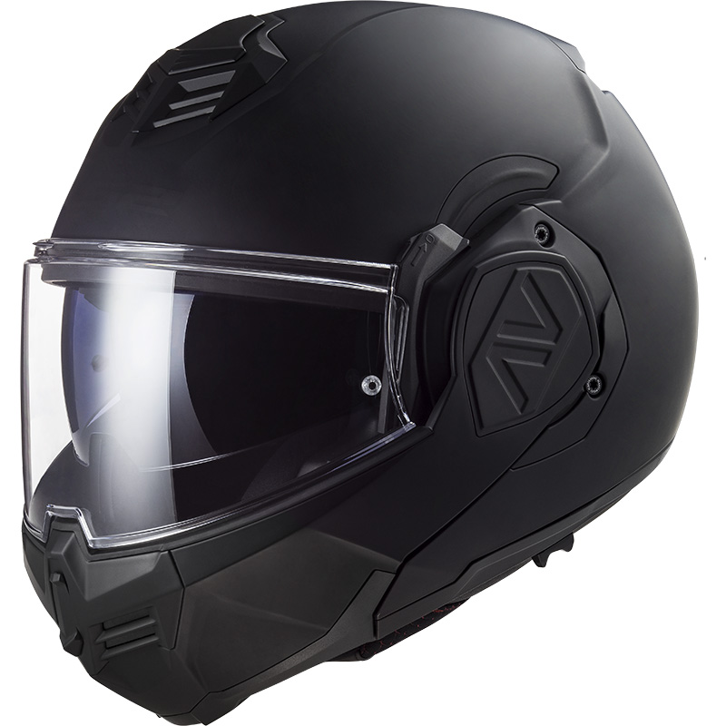 Casco Modular LS2 FF906 Advant Noir negro LS2-569061411 Cascos Modulares