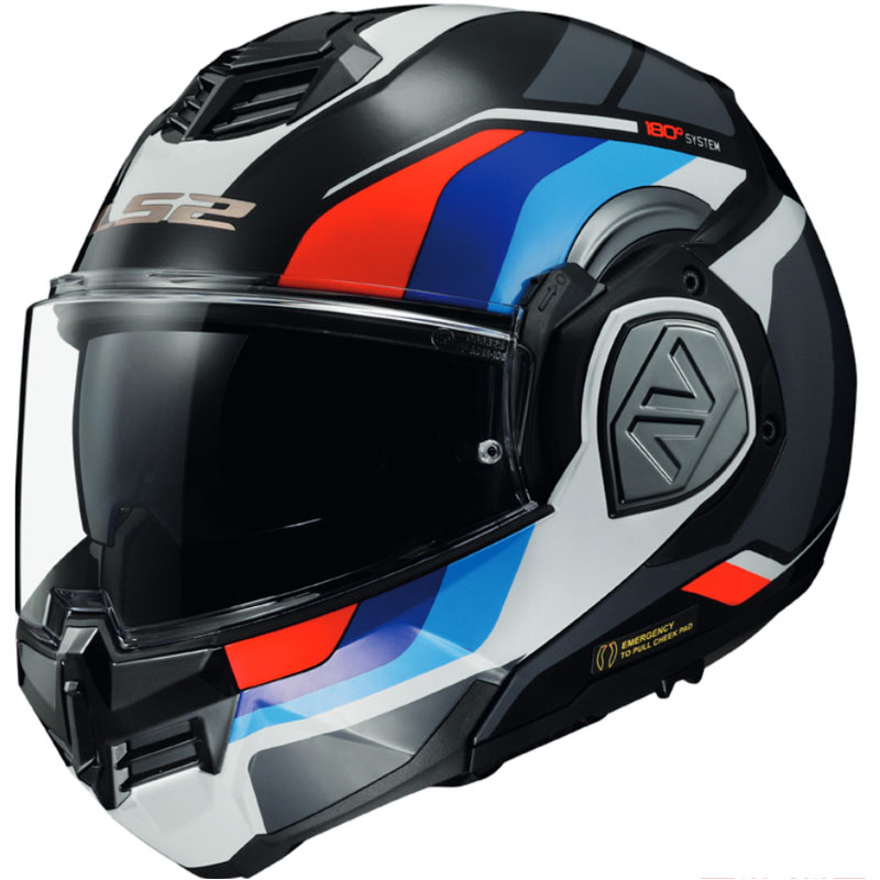 Casco LS2 FF906 Advant Sport blu rosso bianco