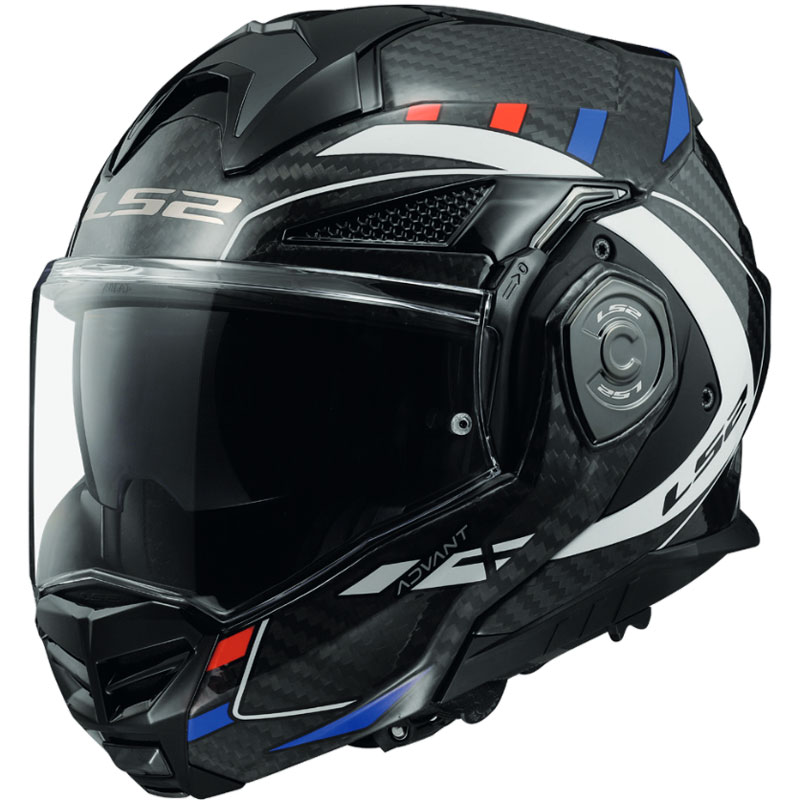 Casco LS2 FF901 Advant X Carbon Future blu