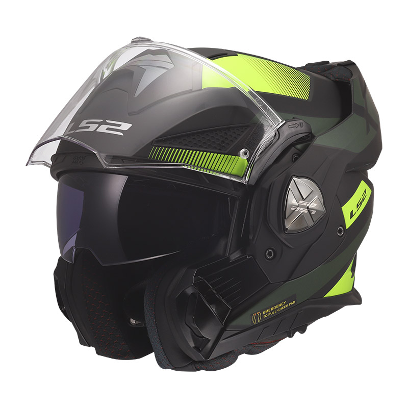 Casque LS2 FF901 Advant X Nova Jaune Mat