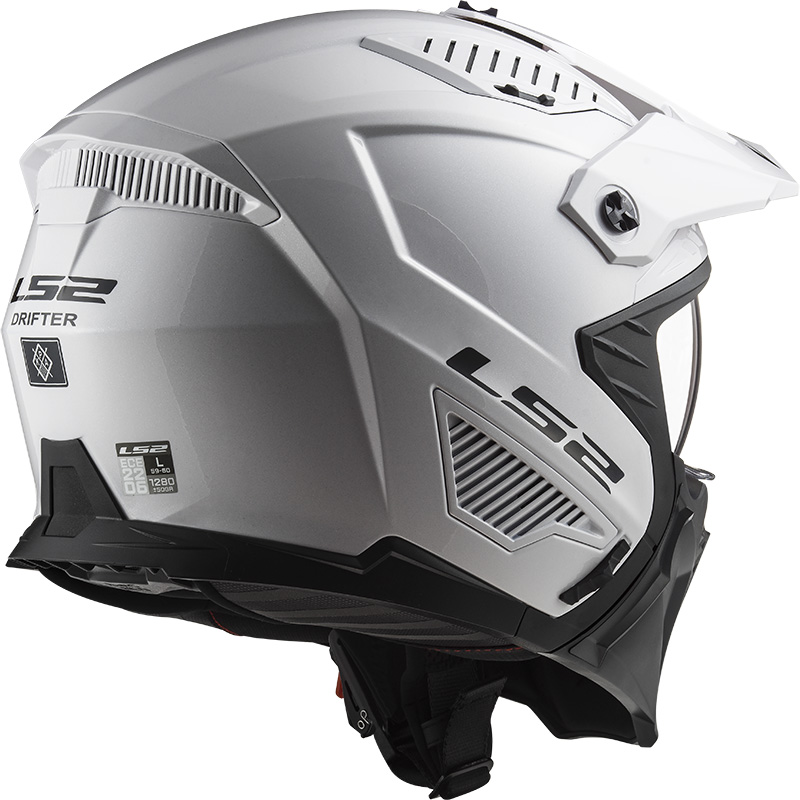 Casco moto LS2 Drifter Matt Black OF606 Envío Inmediato