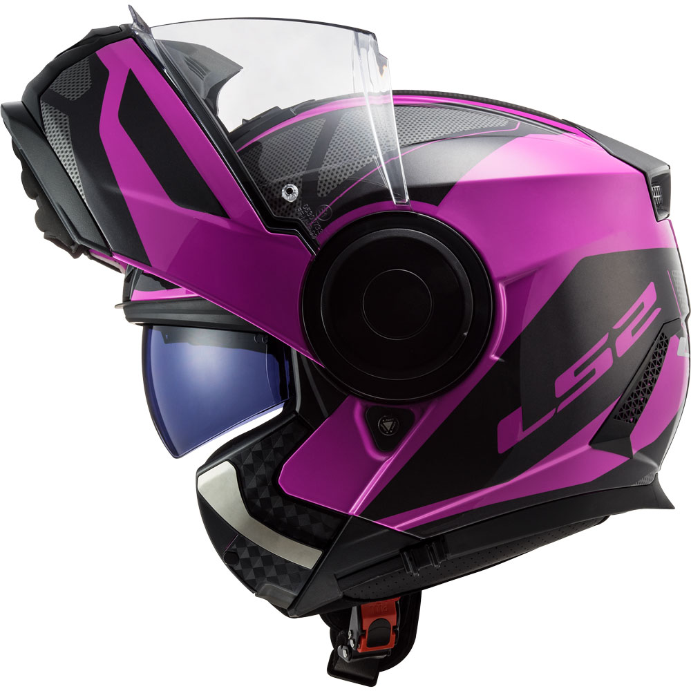 Ls2 Ff902 Scope Axis Black Pink LS2-509022174 Modular Helmets | MotoStorm