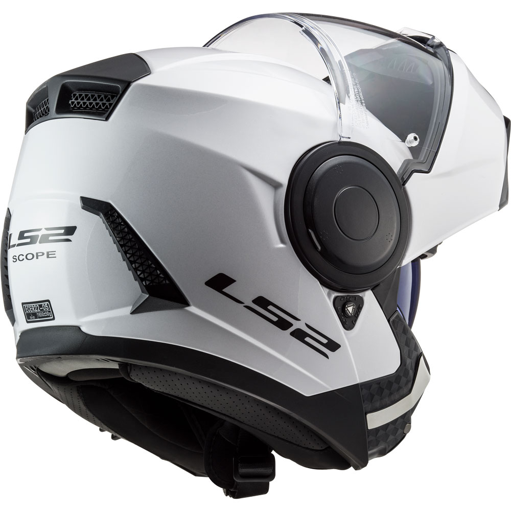 LS2 FF902 Scope Solid bianco | MotoStorm