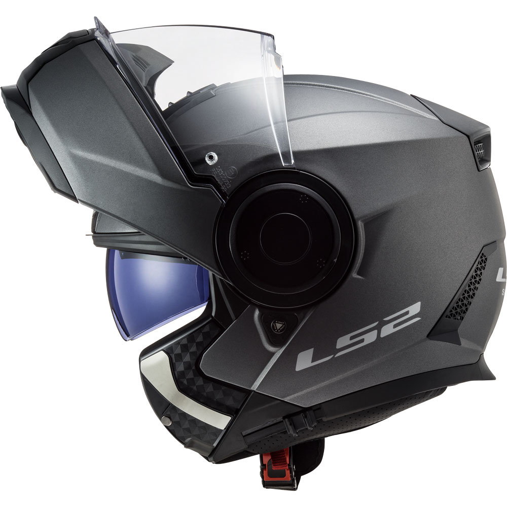 Ls2 Ff902 Scope Solid Matt Titanium LS2-509021007 Modular Helmets |  MotoStorm