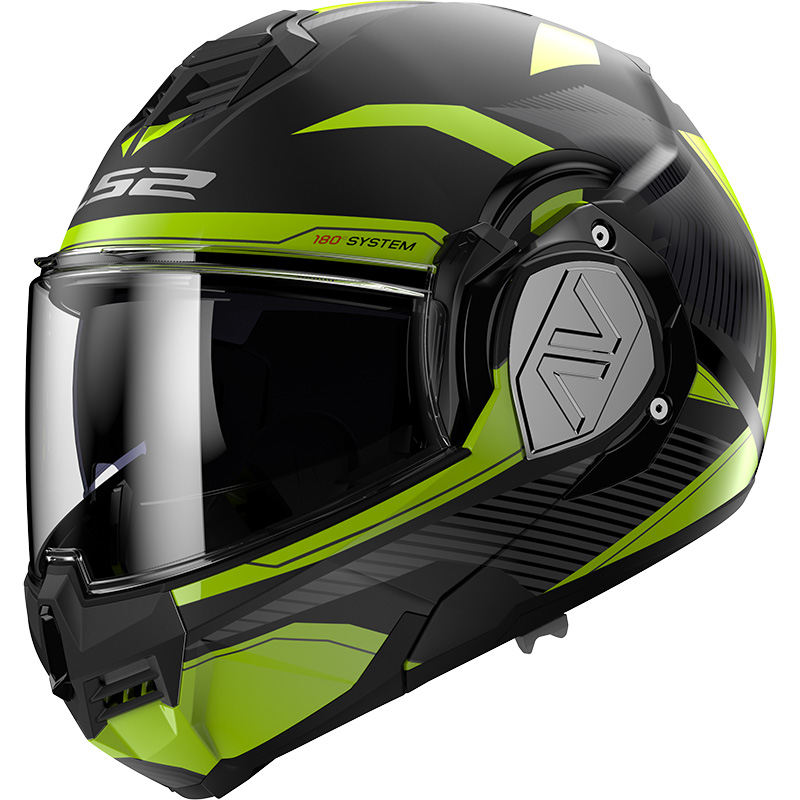 Casco Modulare LS2 FF906 Advant Revo nero giallo