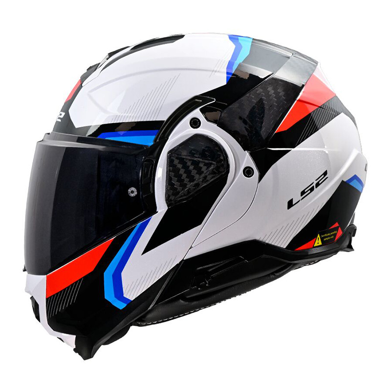 Casco LS2 FF910 Advant 2 Triple blu rosso