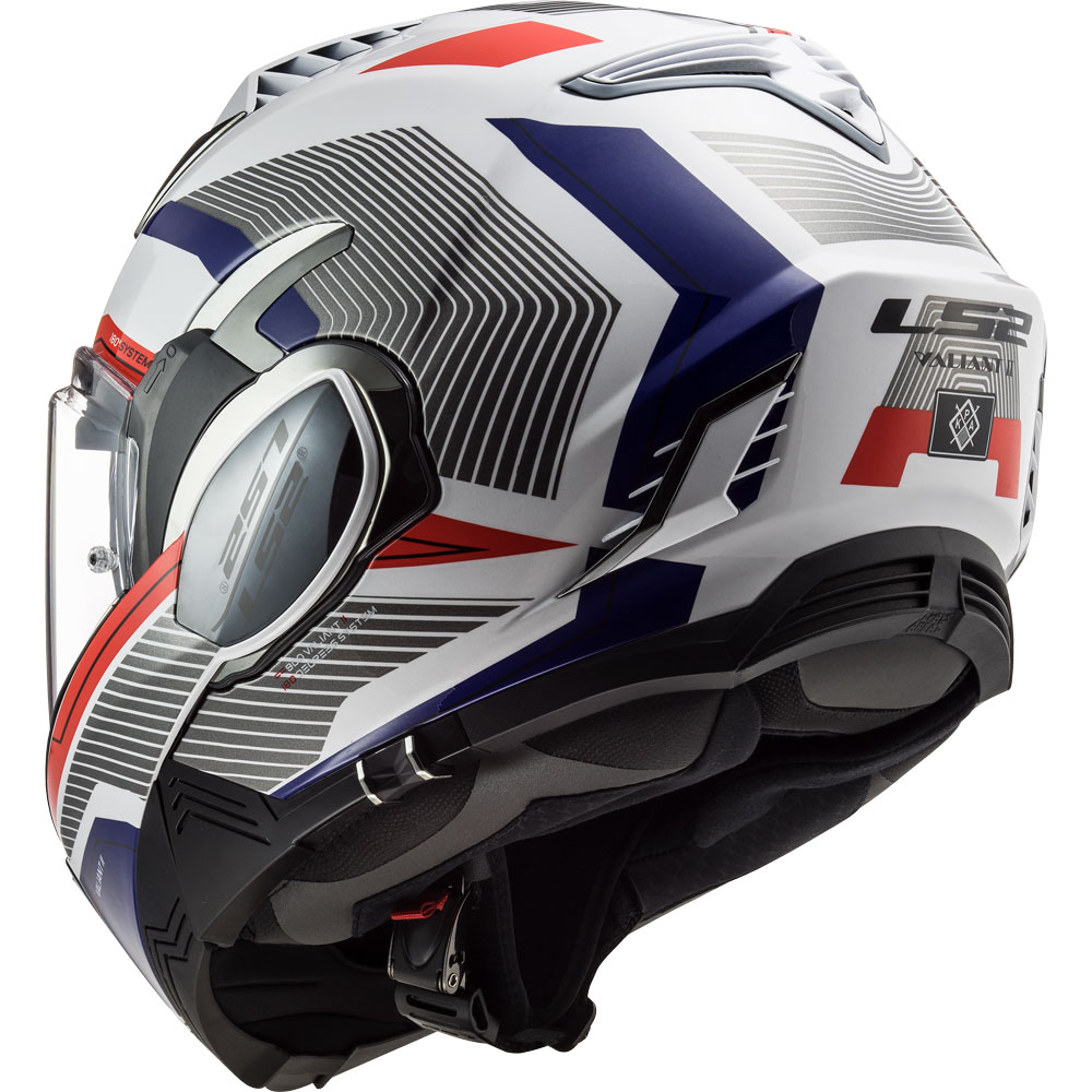 LS2 FF900 Valiant 2 Revo blanco rojo azul LS2-509002232 Cascos ...