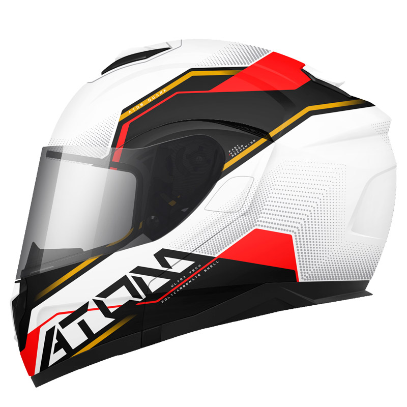 Mt Helmets Atom Sv Quark B5 Modular Helmet Red MT 1052648150 Modular Helmets MotoStorm